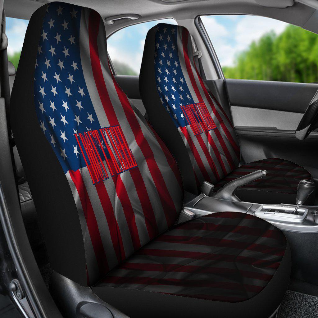 I Don't Kneel American Flag Seat Covers