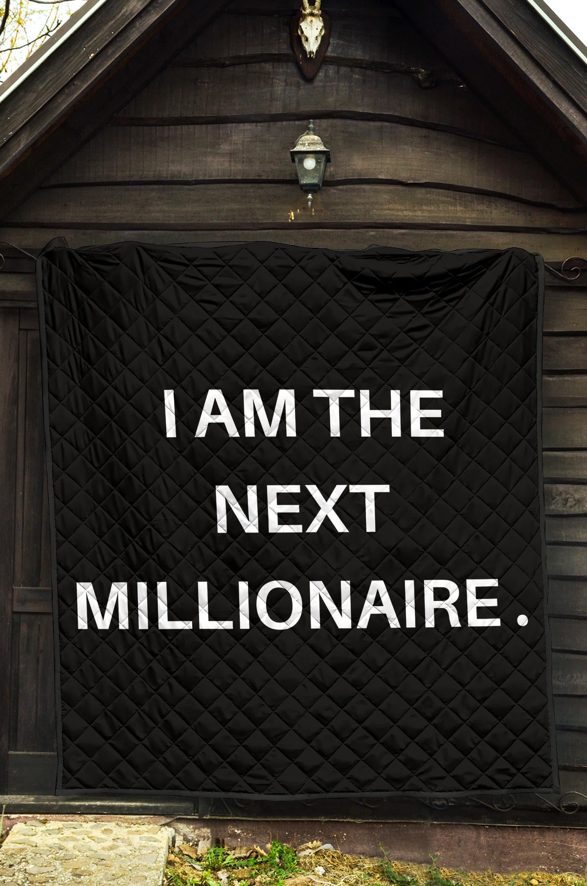I AM THE NEXT MILLIONAIRE QUILT