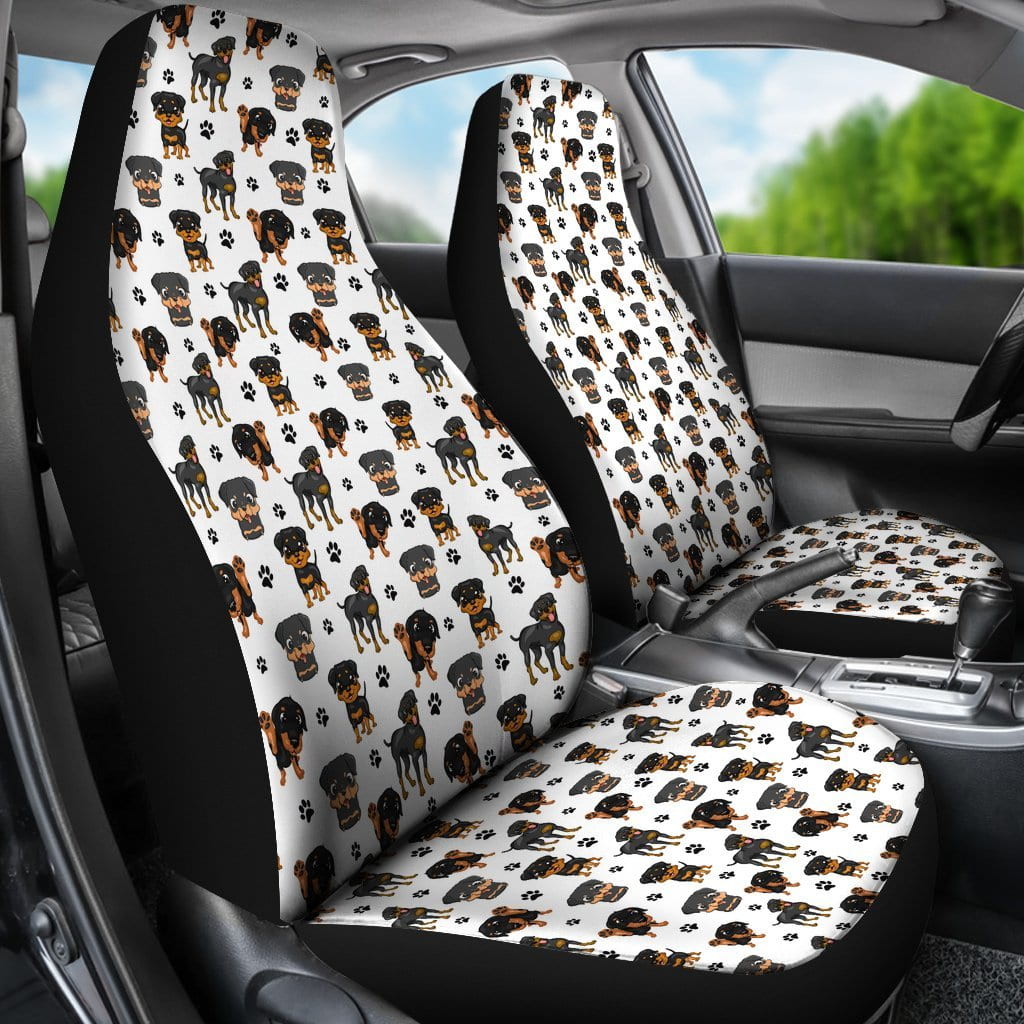 Rottweiler Car Seat Covers (Set of 2)
