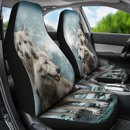 Wolves Car Seat Covers