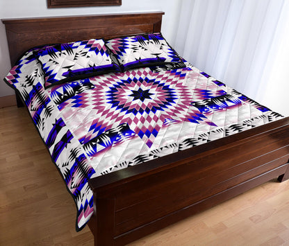 White Canyon Star Quilt Set