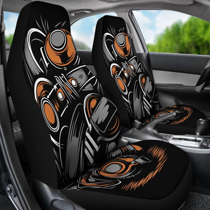 Headphone Beats Car Seat Covers (Set of 2)
