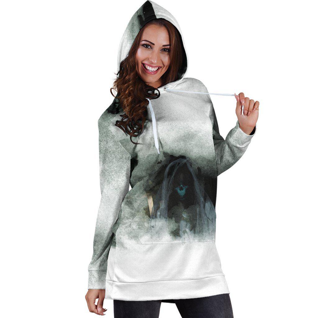 Macabre Mythology (Cyhyraeth) Women's Hoodie Dress