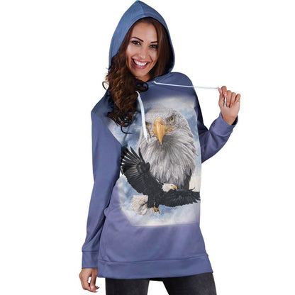 Bald Eagle Hoodie Dress