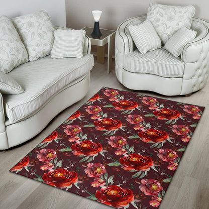 Royal Rose Garden Area Rug