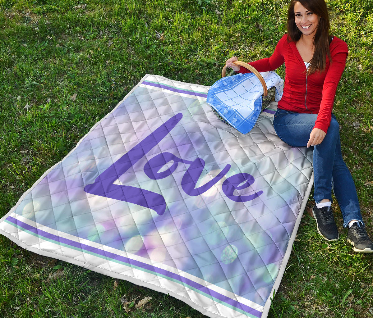 Love Quilt Purple