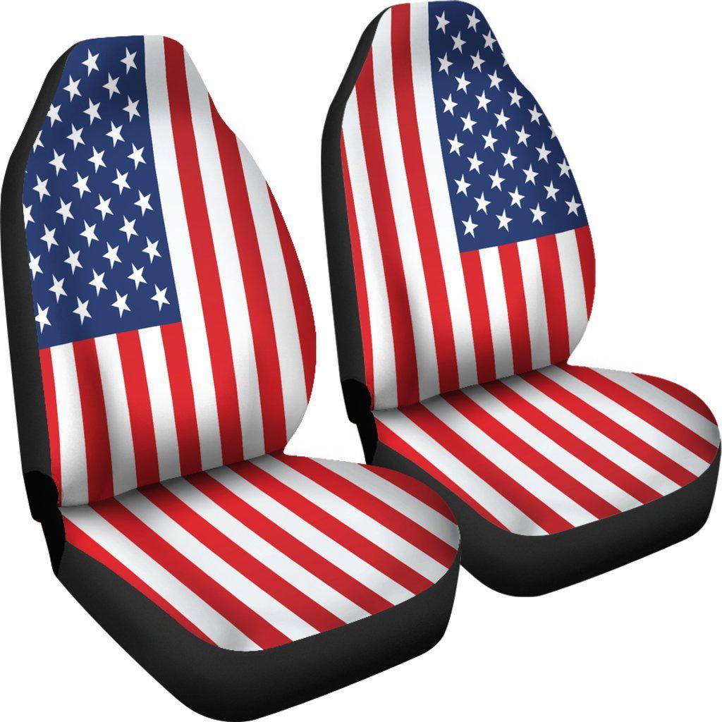 Patriotic American Flag Seat Covers