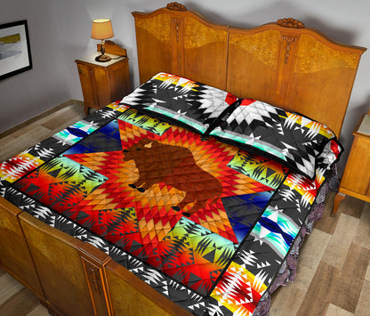 Standing Buffalo Star Quilt Set