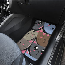 Girly cat Car Floor Mat