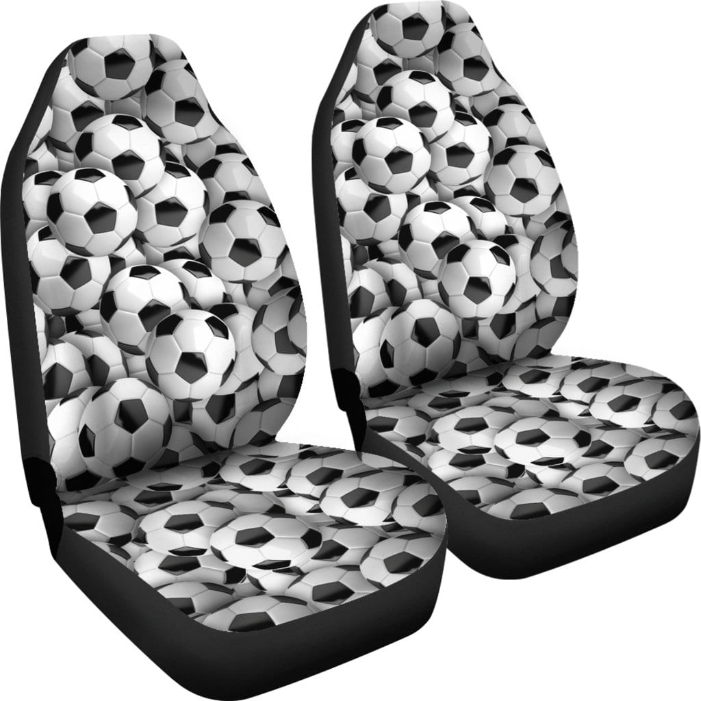 Soccer Balls Car Seat Covers