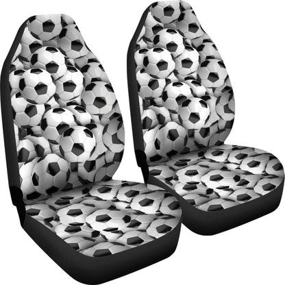 Soccer Balls Car Seat Covers