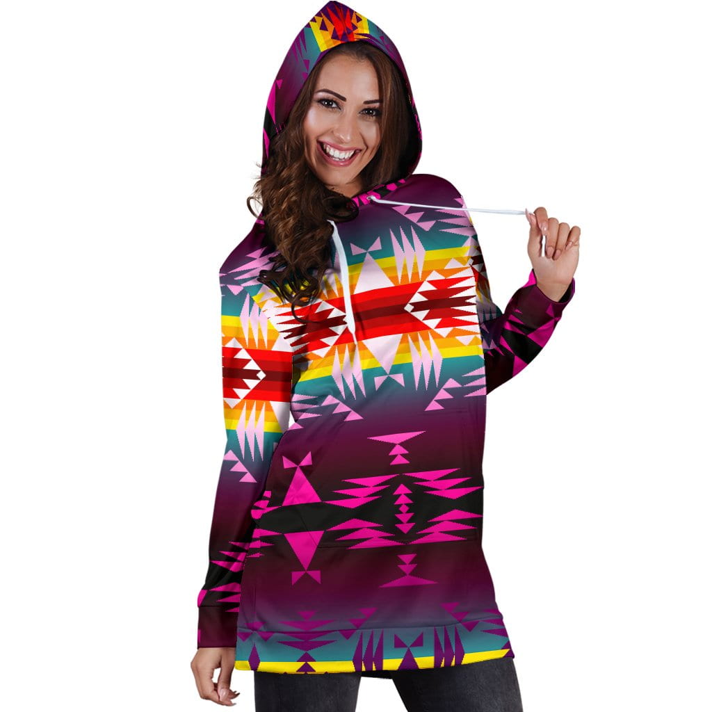 Between the Appalachian Mountains Hoodie Dress