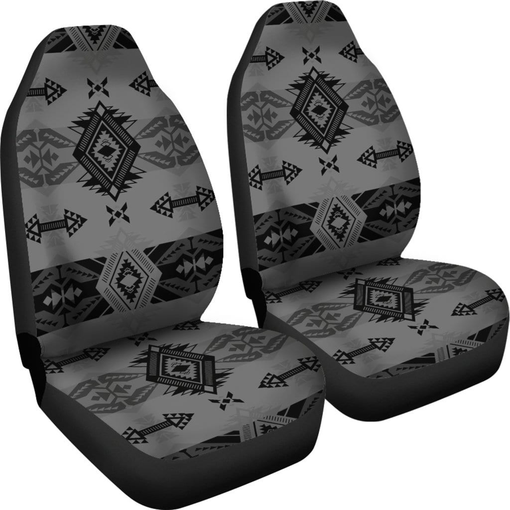 Sovereign Nation Gray Set of 2 Car Seat Covers