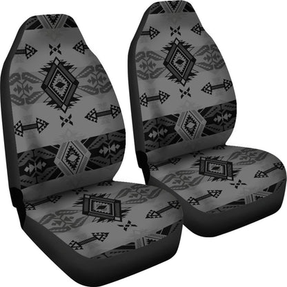 Sovereign Nation Gray Set of 2 Car Seat Covers