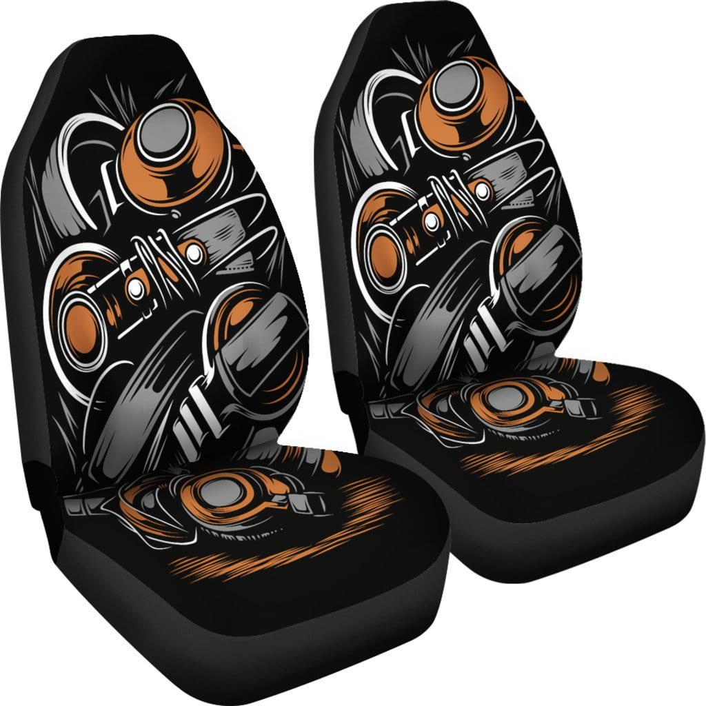 Headphone Beats Car Seat Covers (Set of 2)