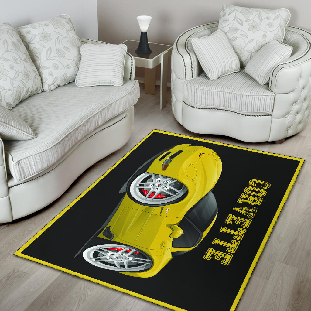 2006 Z06 Corvette Area Rug