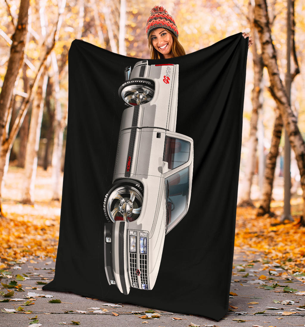 1990 454SS Pickup Truck Car Art Premium Blanket