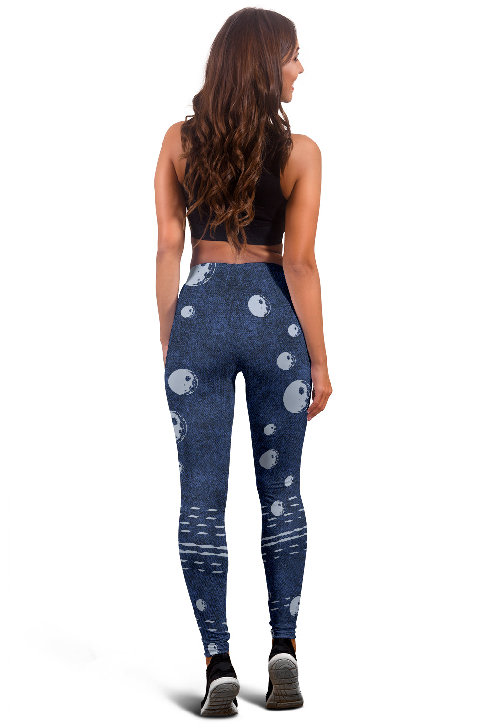 Denim Moons Leggings