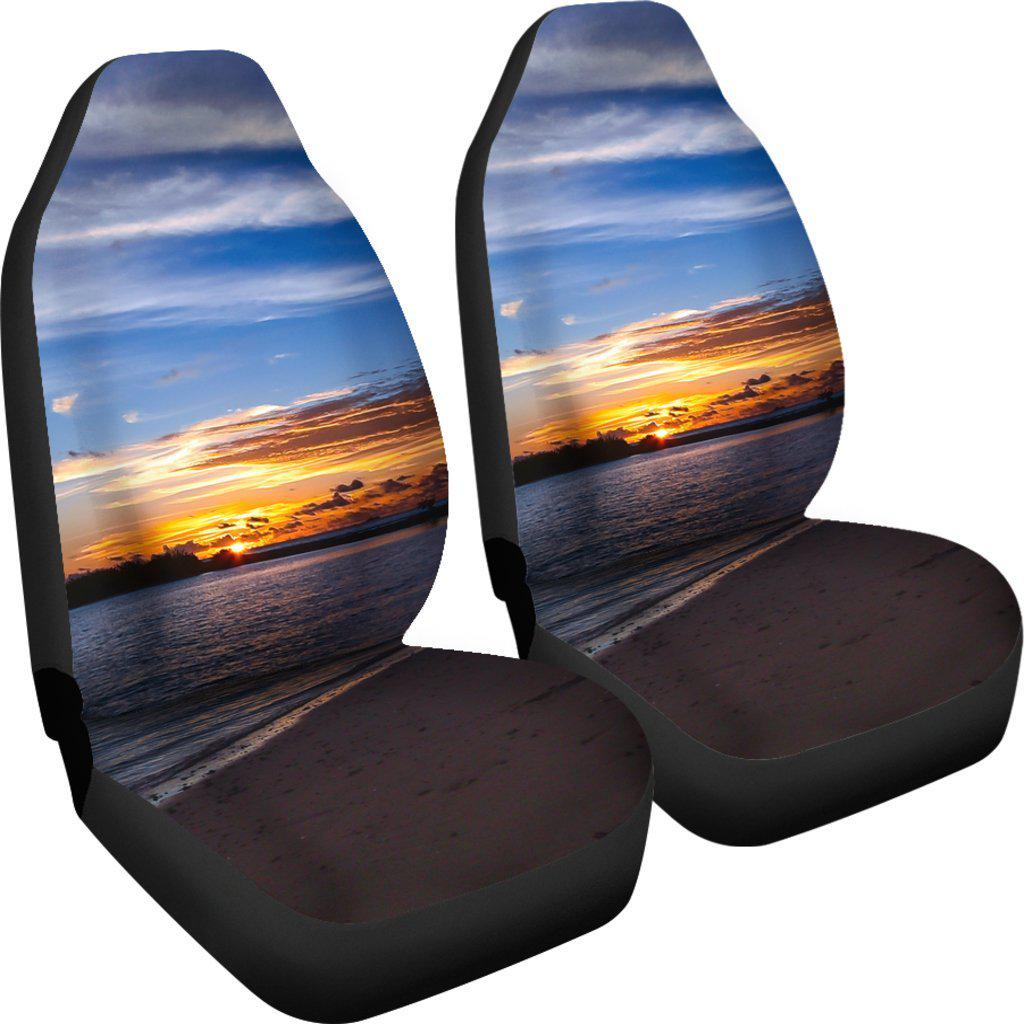 Beach Sunset Design Seat Covers