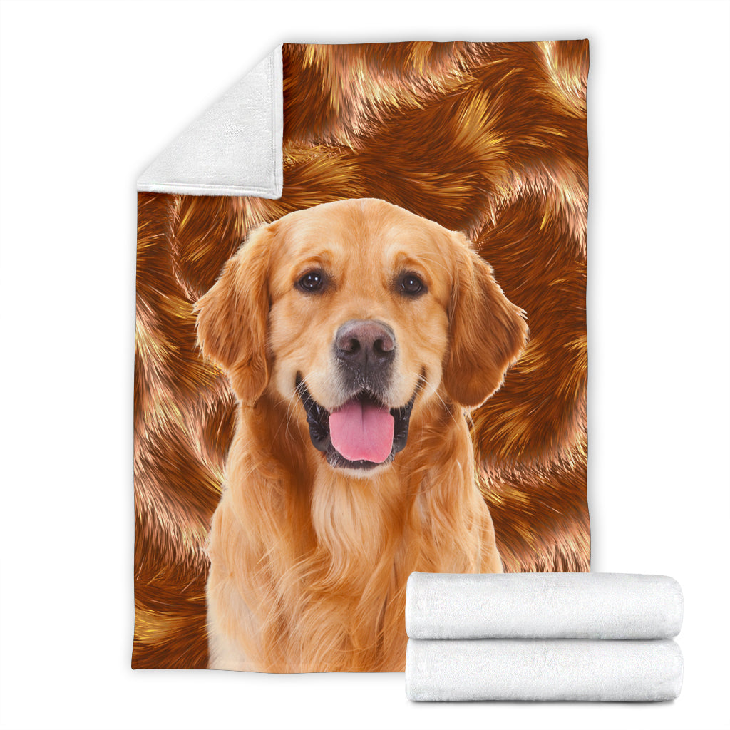 Premium Blanket Golden Retriever - Blanket - 1149