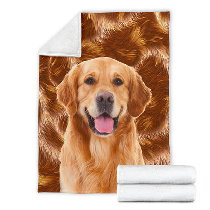Premium Blanket Golden Retriever - Blanket - 1149