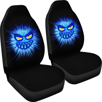 Monster Blue Car Seat Covers