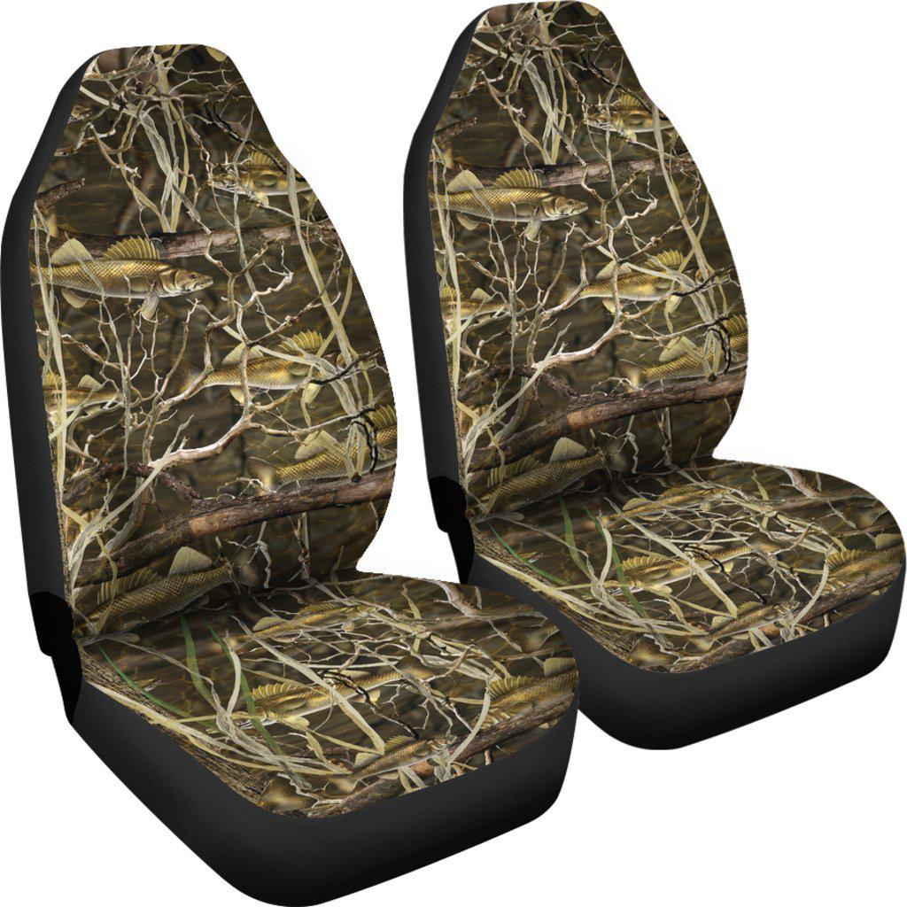 Walleye Camo Designed Seat Covers