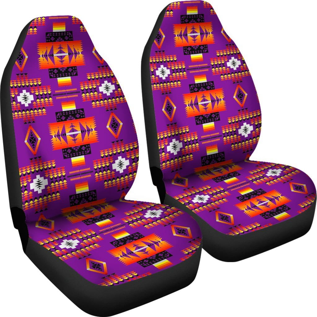 Seven Tribes Purple Car Seat Covers