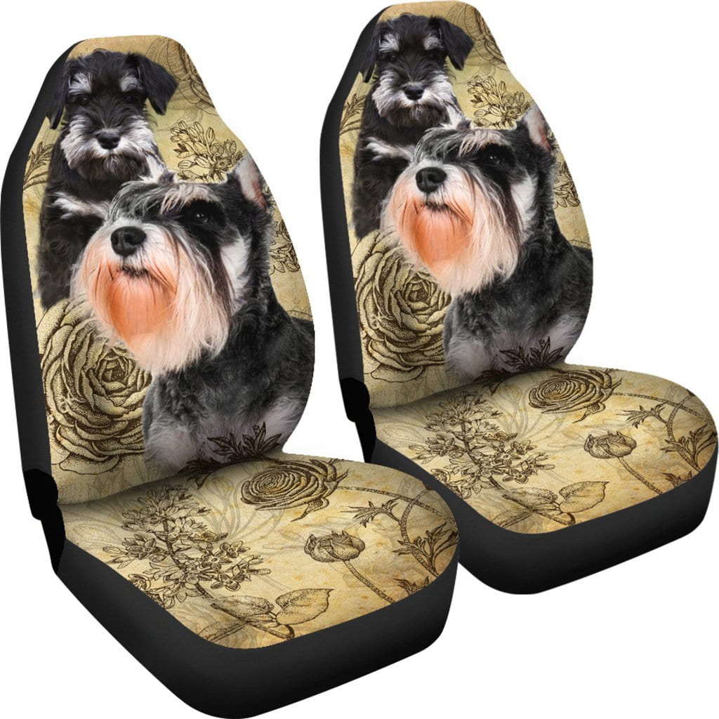 Schnauzer Car Seat Covers (Set of 2)
