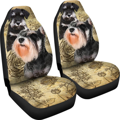 Schnauzer Car Seat Covers (Set of 2)