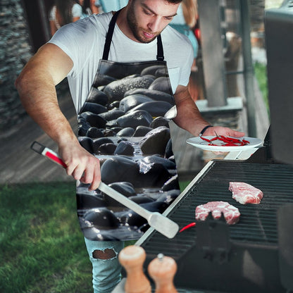 Men's Apron - Rocky Shore Design