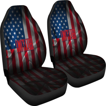 I Don't Kneel American Flag Seat Covers