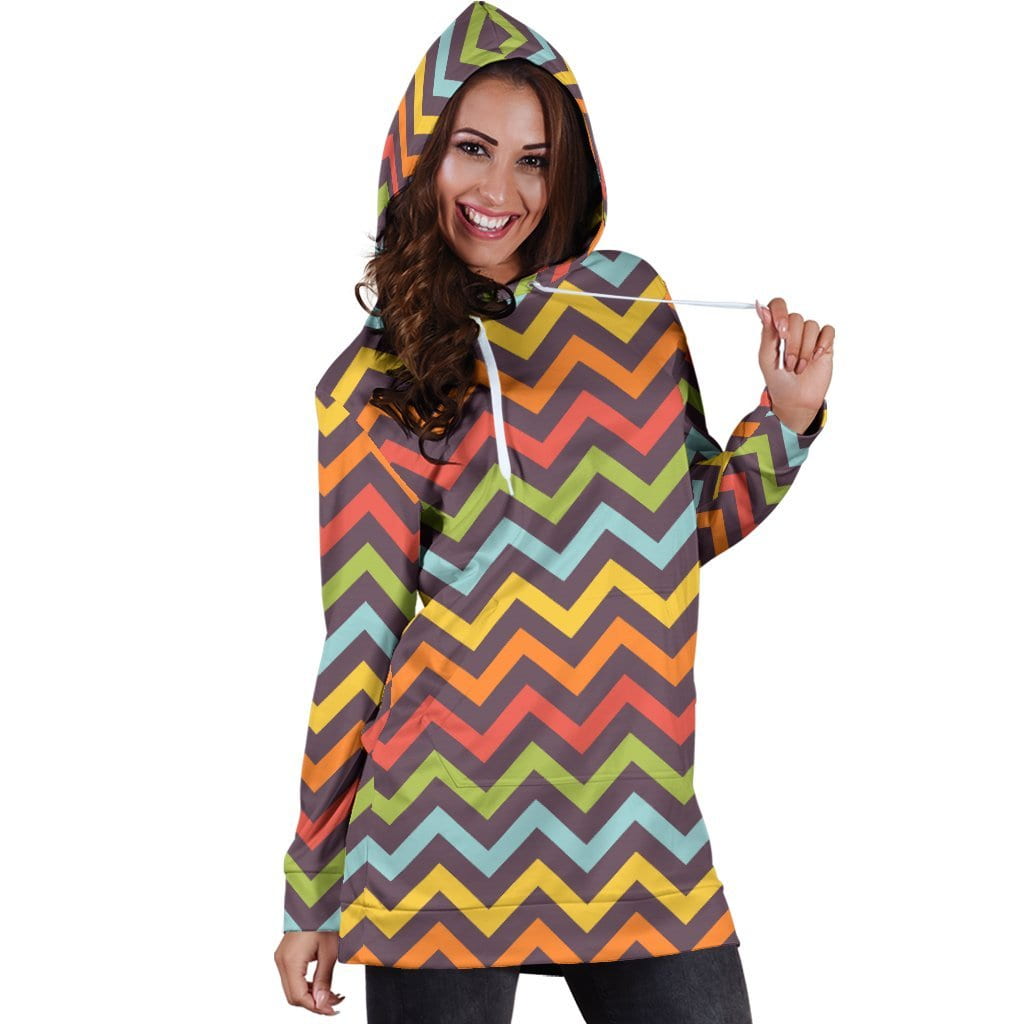 Bright Chevron Dress