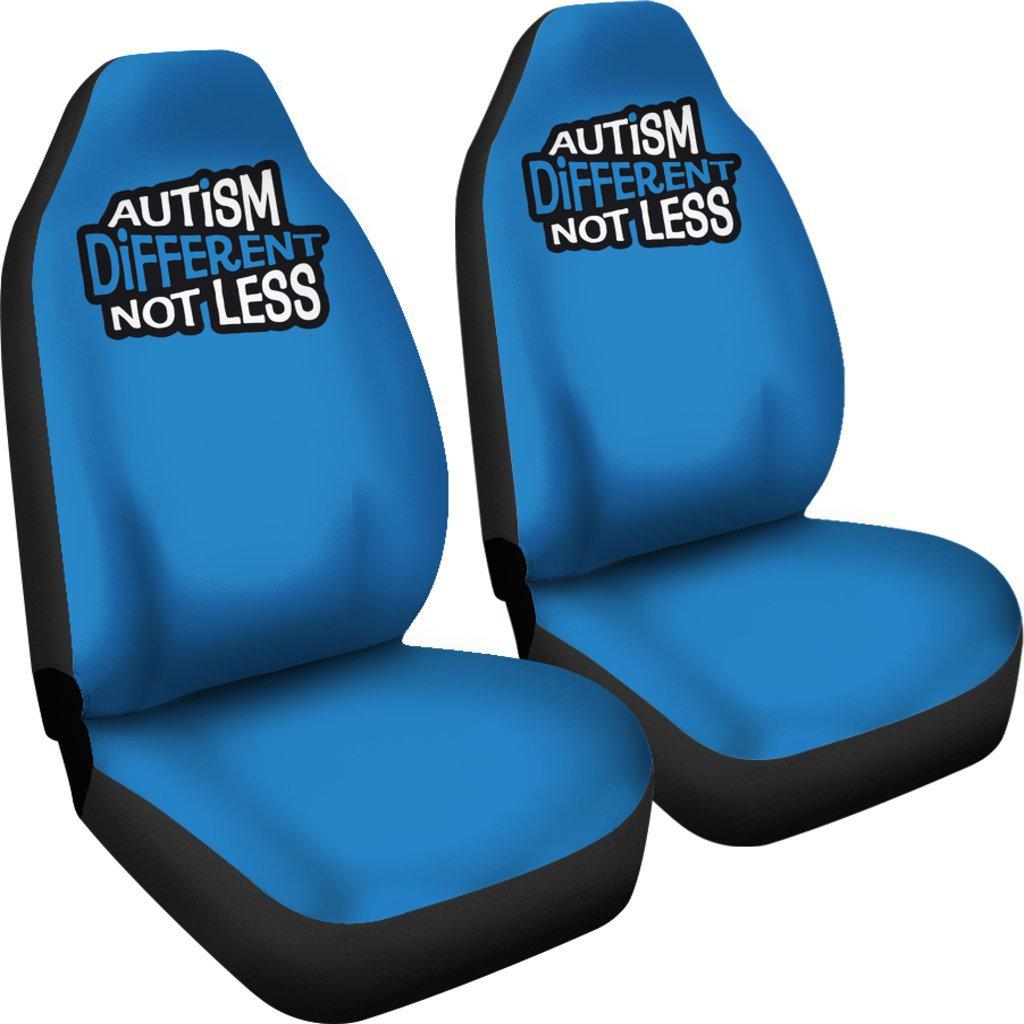 Autism Different Not Less Blue Seat Covers