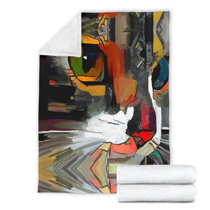 Art Cat III Premium Blanket