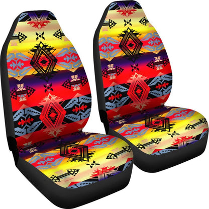 Sovereign Nation Mountain Set of 2 Car Seat Covers