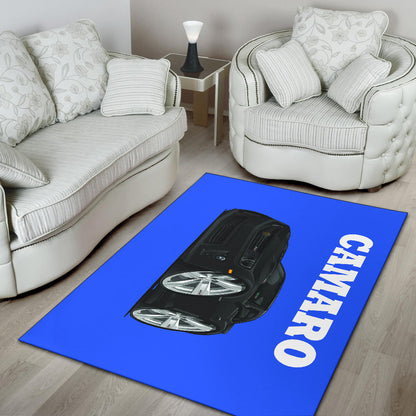 2013 Camaro Car Art Area Rug