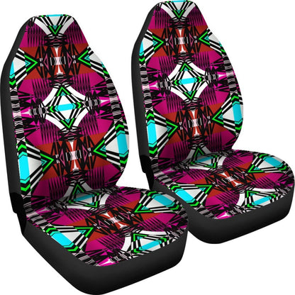Pretty Pink  Set of 2 Car Seat Covers