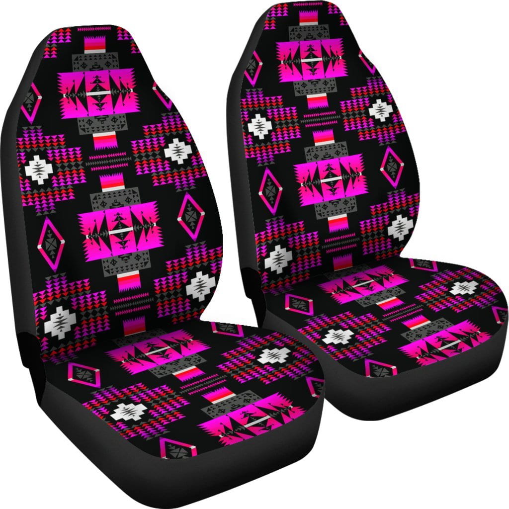 Midnight Pink Car Seat Covers