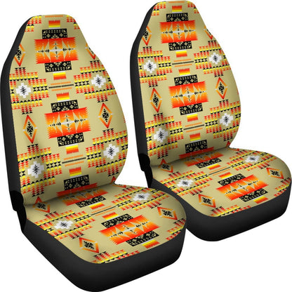Seven Tribes Tan Car Seat Covers
