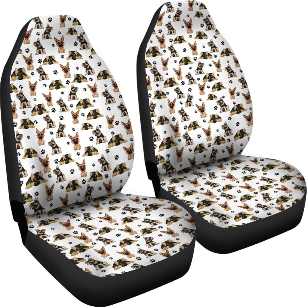 German Shepherd Car Seat Covers (Set of 2)