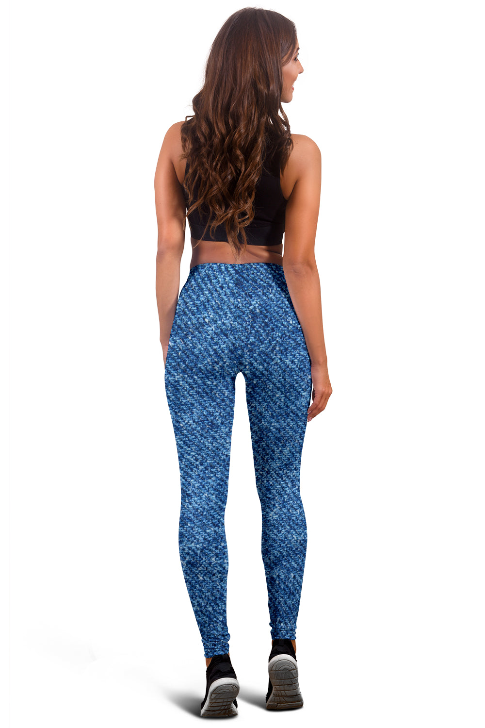 Denim Print Fashion Leggings