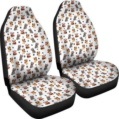 Yorkshire Terrier Car Seat Covers (Set of 2)