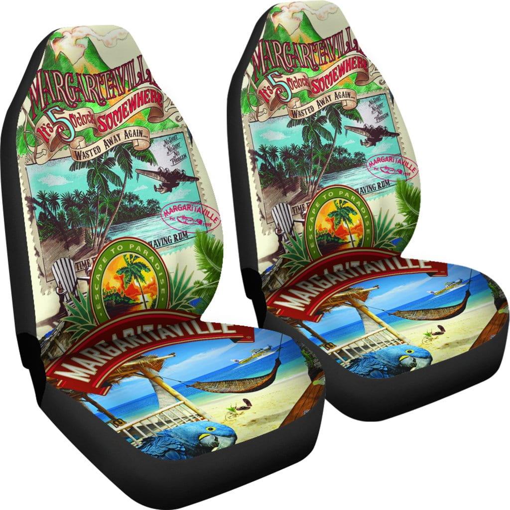 Margaritaville Parrot Tan Seat Covers