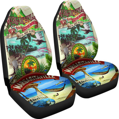 Margaritaville Parrot Tan Seat Covers