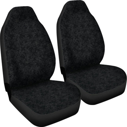 Digital Camo Black Designed Seat Covers