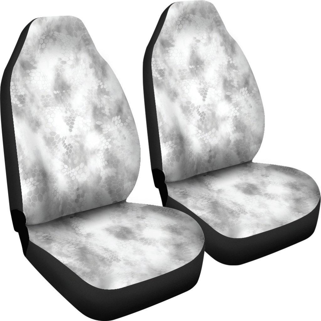 Chameleon Snow Camo Designed Seat Covers