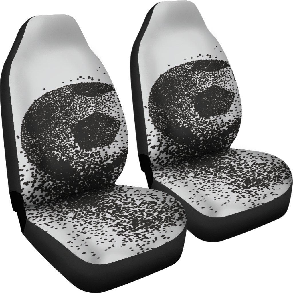 Soccer Ball Abstract Design Seat Covers