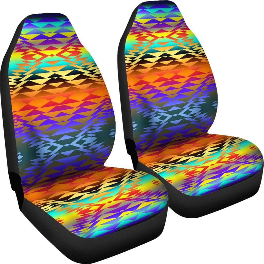 Taos Sunset Set of 2 Car Seat Covers