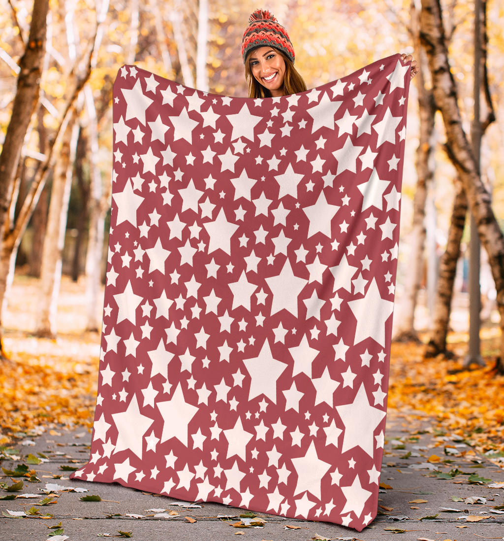 Multi Star Fleece Premium Blanket